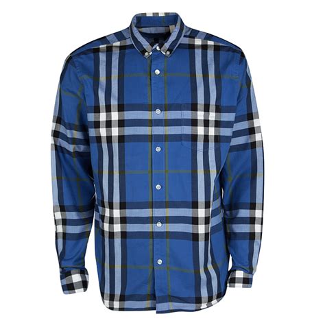 burberry blue and orange sripe shirt|burberry long sleeve shirts.